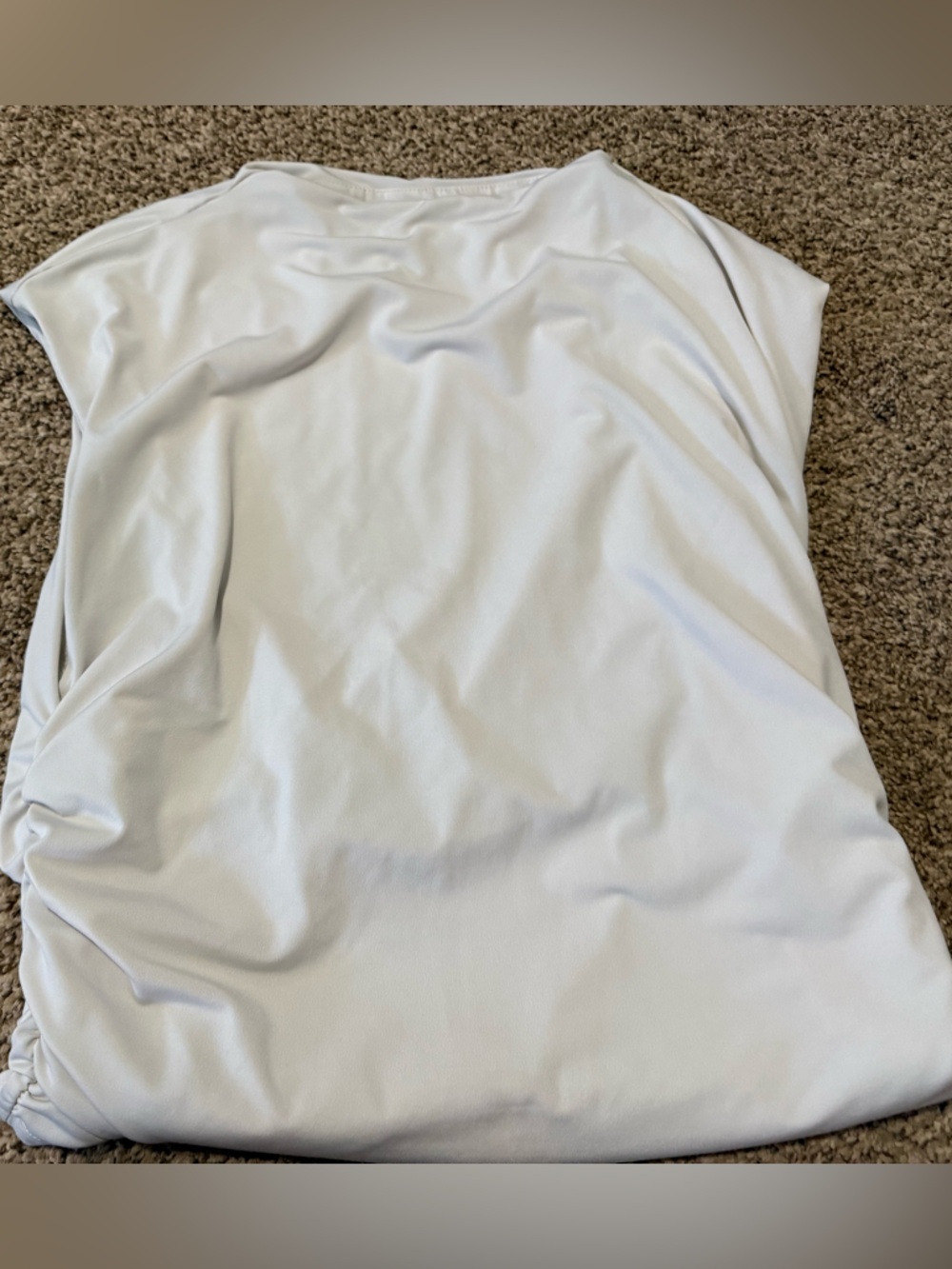 DKNY Light Gray Sleeveless Top